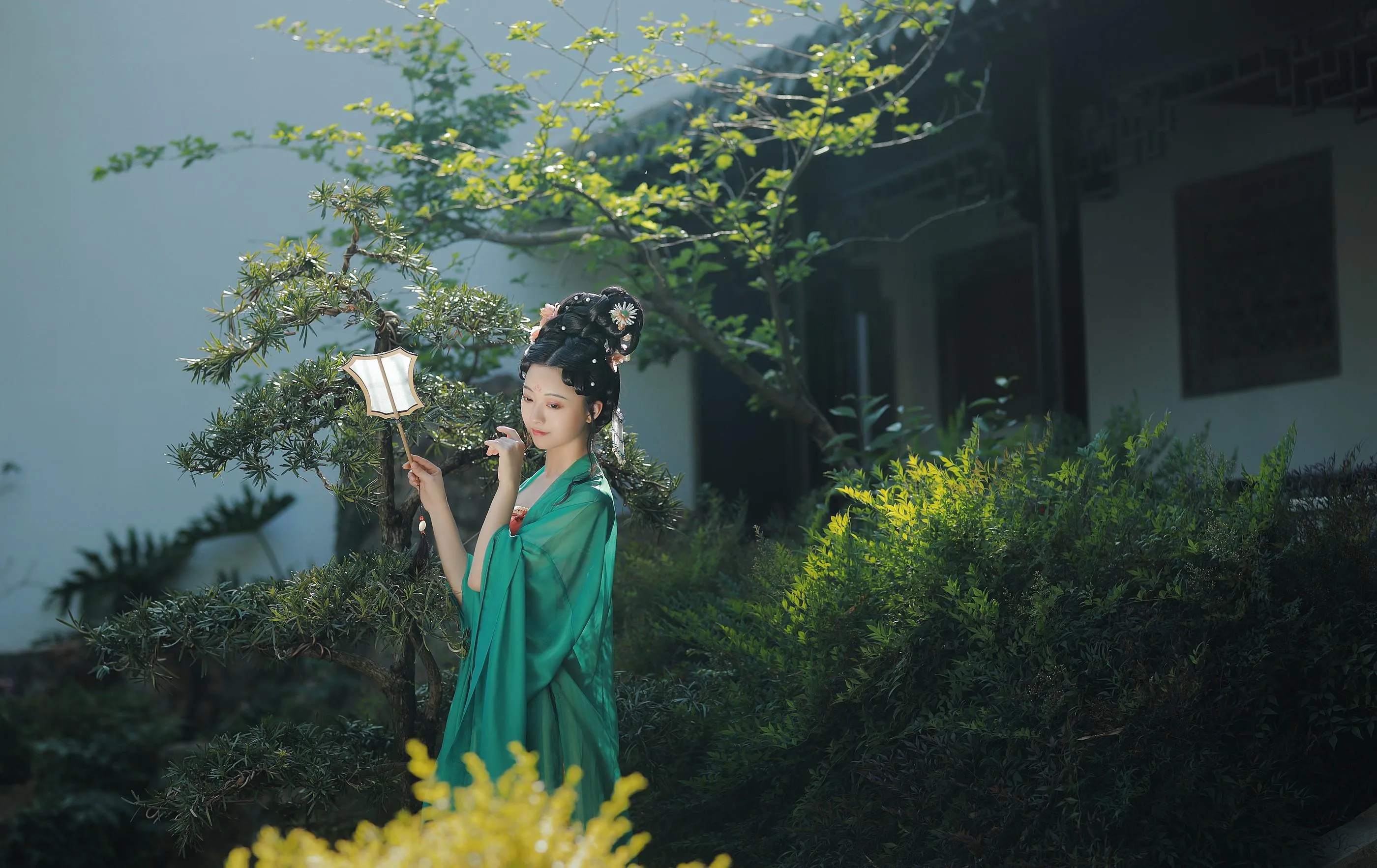 [艺图语] 2022.06.06 只此青绿 YunFleur [23P]插图2